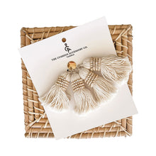 Load image into Gallery viewer, TIMBER BEADED TASSEL
